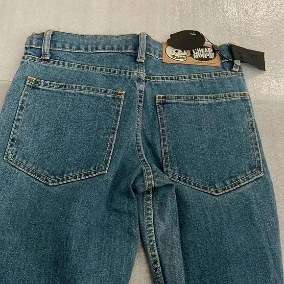 [W27/Inseam32/L34]Cheap Monday Tight AO  CUT Skinny Mid Rise Jeans - Picture 8 of 8